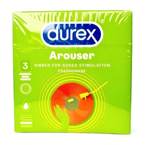 Prezervatyvai Durex Arouser 3 vnt Prezervatyvai Durex Arouser 3 vnt
