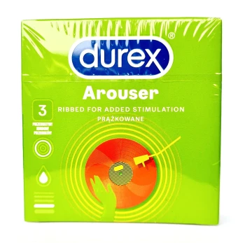 Prezervatyvai Durex Arouser 3 vnt