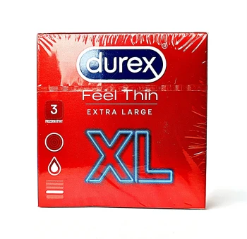 Durex Feel Thin Extra Large 3 vnt