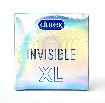 Durex Invisible XL 3 vnt