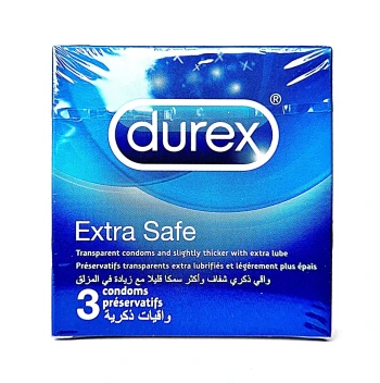 Durex Extra Safe 3 vnt