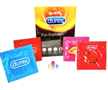 Durex Fun Explosion 40 vnt