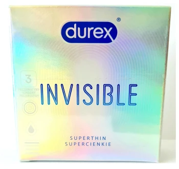 Durex Invisible 3 vnt.
