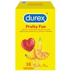 Durex Fruity Fun 18 vnt.