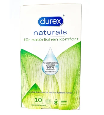 Durex Naturals 10 vnt