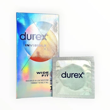 Durex Invisible XL prezervatyvai