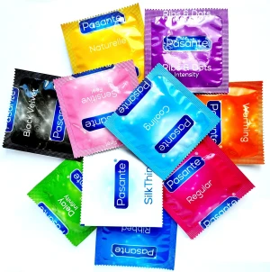 Pasante prezervatyvų rinkinys 80 vnt.