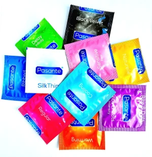 Pasante prezervatyvų rinkinys 18 vnt