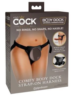 King Cock Comfy Body Dock Strap-On Harness