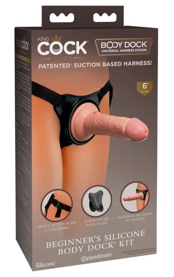 King Cock Beginner´s Silicone Body Dock Kit