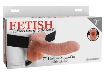 Fetish Fantasy Series 7 Hollow Strap-on With Balls