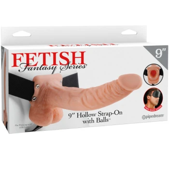 Fetish Fantasy Series 9 Hollow Strap-on With Balls